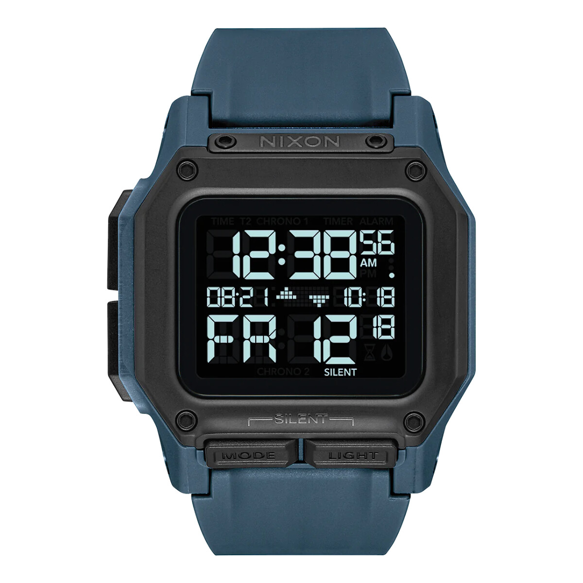 Reloj Nixon Deportivo Silicona Azul 