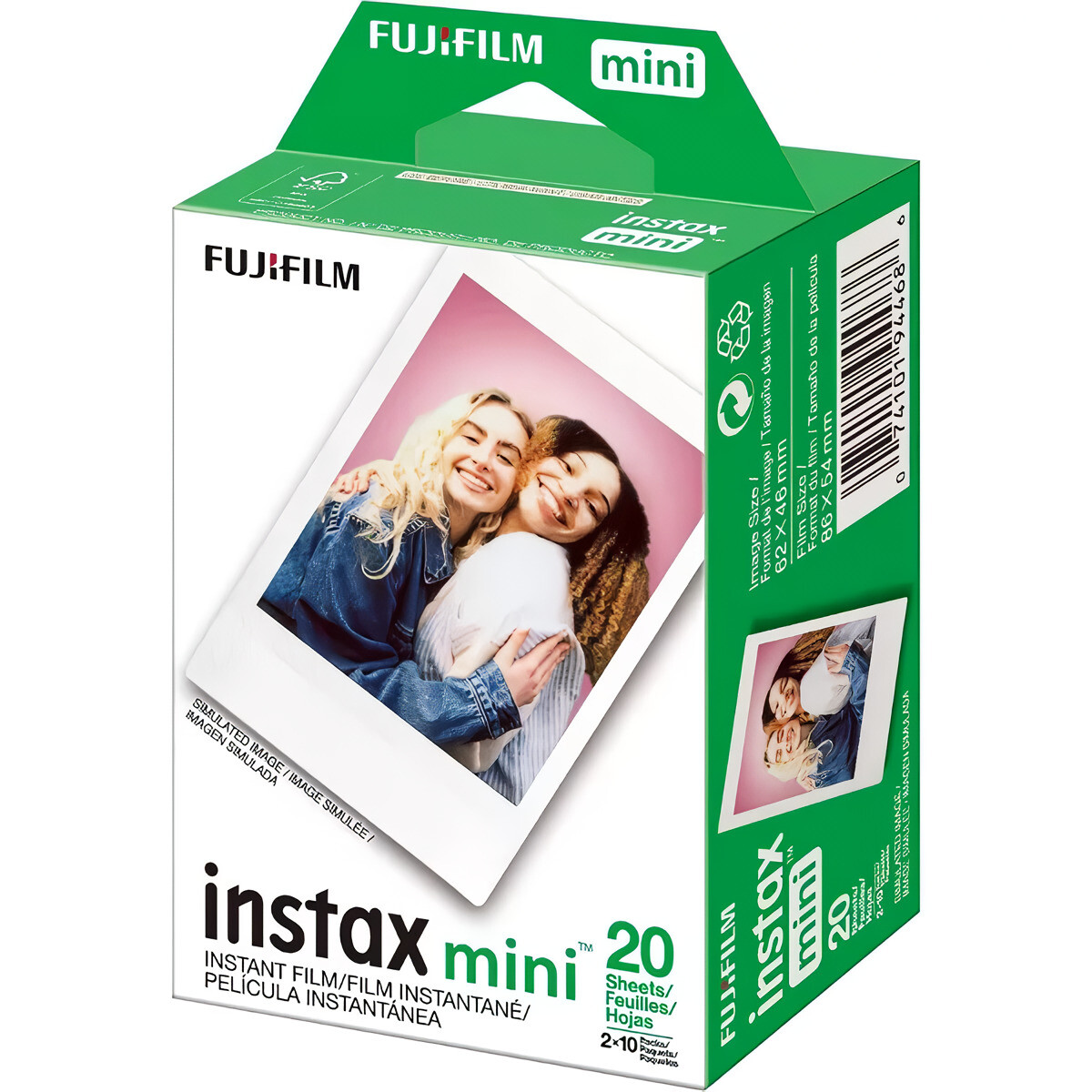 Papel FUJIFILM Instax Mini Film X 20 