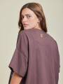T-SHIRT ZURIA RUSTY MarrÓn
