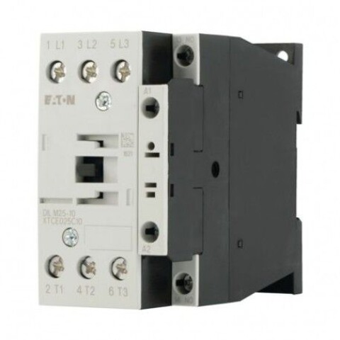 CONTACTOR DILM 25A 11KW/15HP 1NA 220VAC - EATON CONTACTOR DILM 25A 11KW/15HP 1NA 220VAC - EATON
