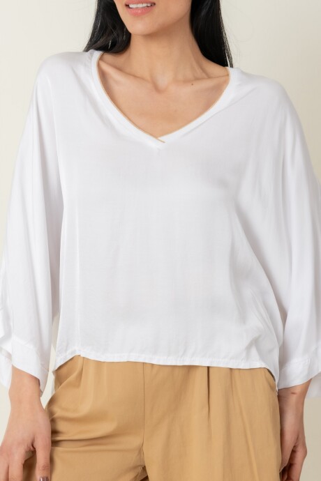 BLUSA CEDRON Blanco