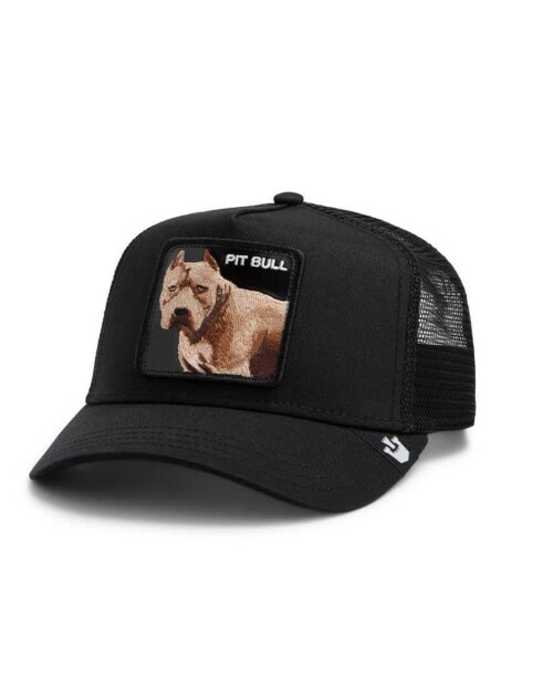 Gorra Goorin Bros Trucker Baseball - The Dog Pitbull Negro