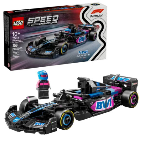 Lego Speed Champions Auto de Carreras BWT Alpine F1 Team A524 258 Piezas 10+ Lego Boys