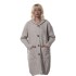 SACO CON CAPUCHA UN. BEIGE