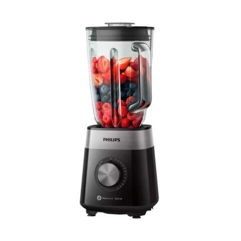 LICUADORA PHILIPS 2L HR2129 CON JARRA DE VIDRIO 1200W Negro