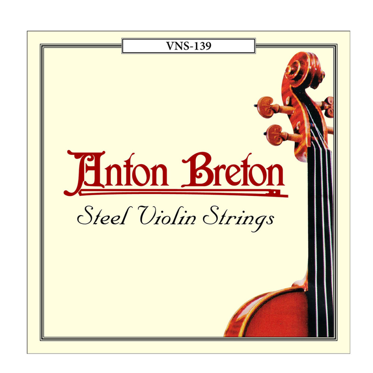 Encordado Violin Breton Vns139 Regular Steel 