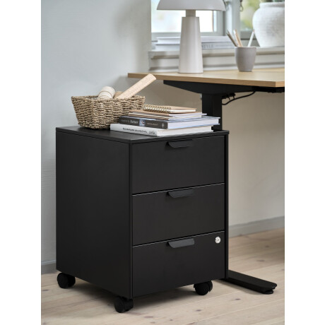 Cajonera Klintholm 3 Cajones Negro