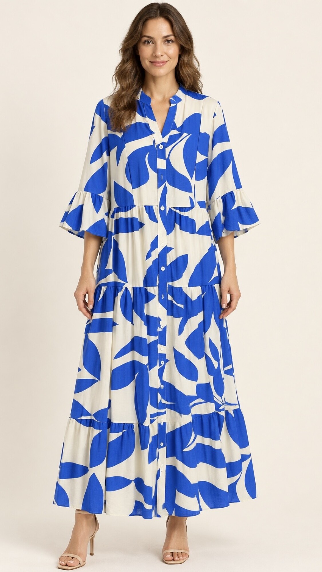 VESTIDO CAMISERO MERY Azul