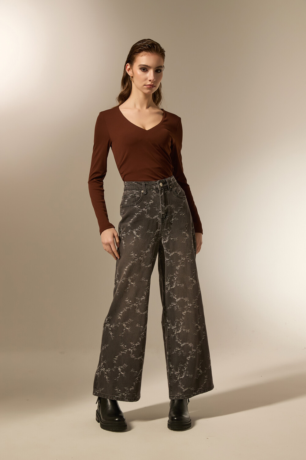 Pantalon Faline Estampado 2