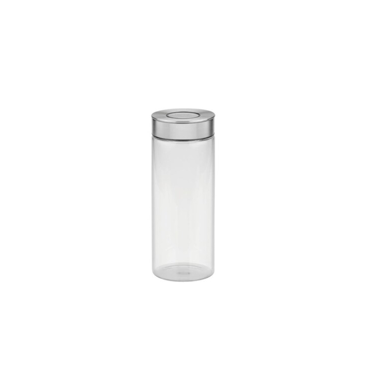 FRASCO DE VIDRIO CON TAPA ACERO 1,4 LITROS TRAMONTINA FRASCO DE VIDRIO CON TAPA ACERO 1,4 LITROS TRAMONTINA