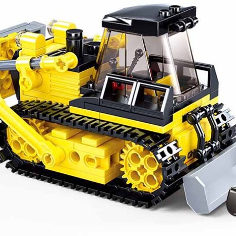 Bulldozer + Figura 231pcs Bulldozer + Figura 231pcs