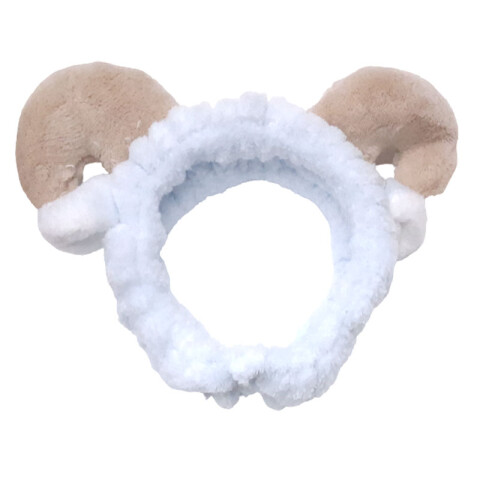 Vincha de maquillaje tratamientos faciales celeste Vincha De Maquillaje Tratamientos Faciales Celeste