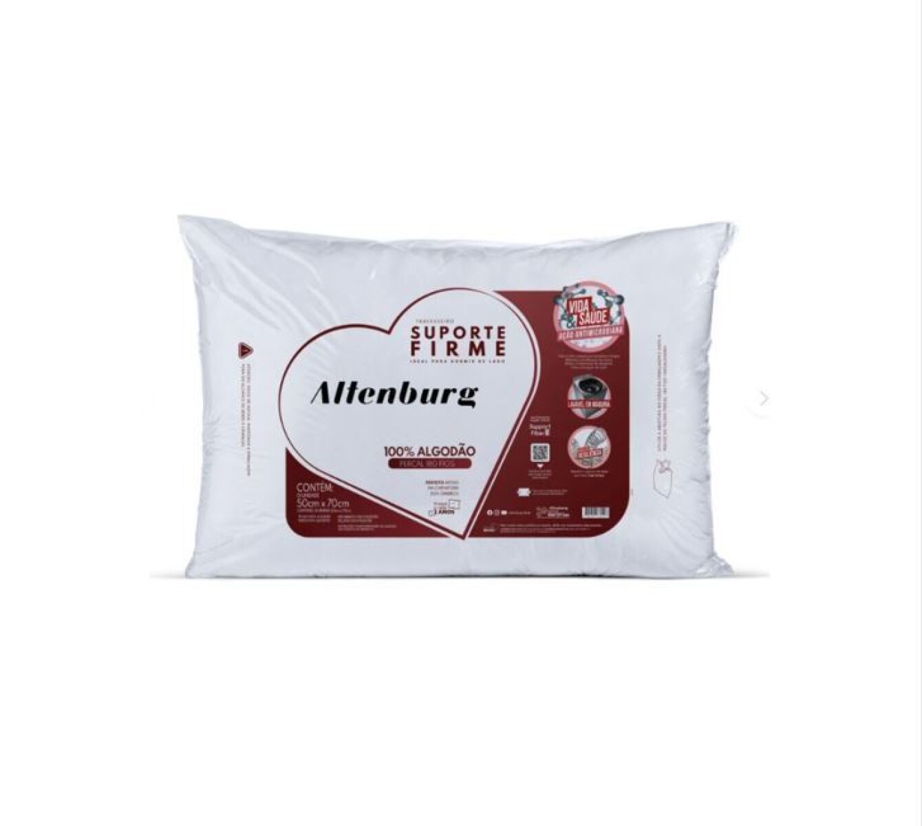 Almohada Fibra Blanco Firme 207120 