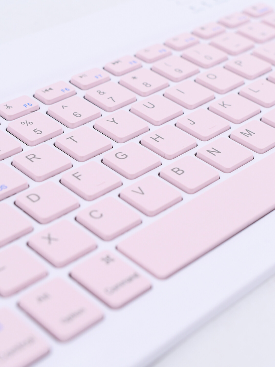 TECLADO INALAMBRICO BLUETOOTH ROSADO Guapa