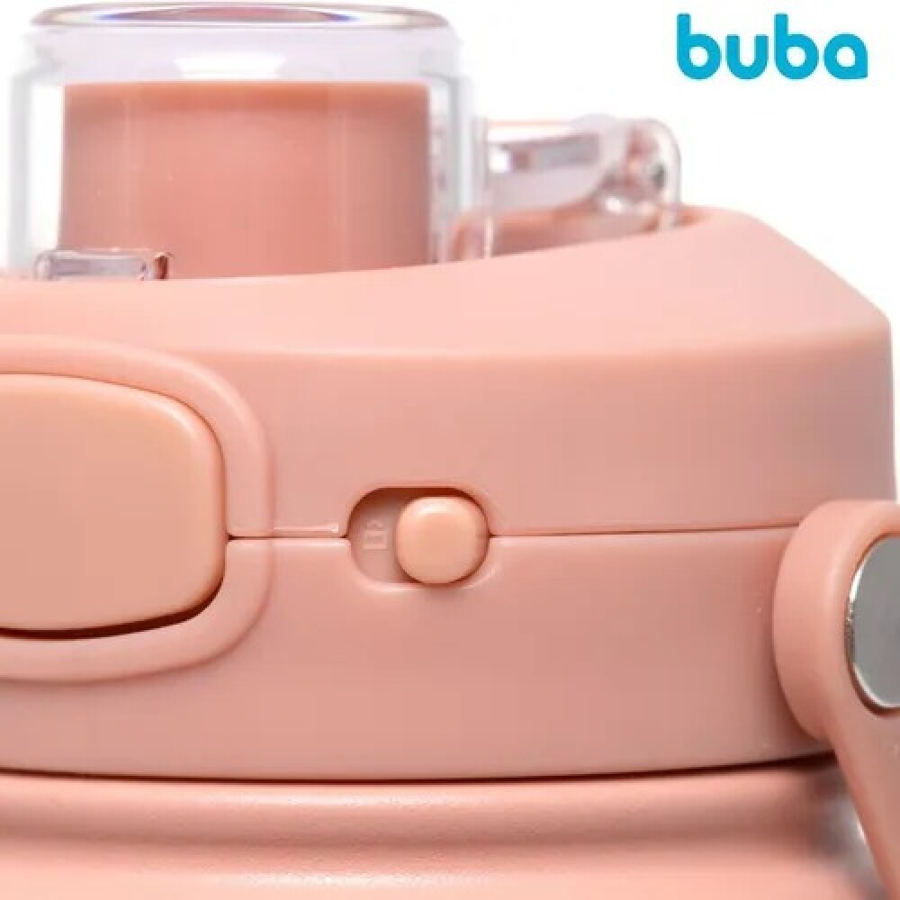 Botella doble pared termico BUBA rosa fuerte