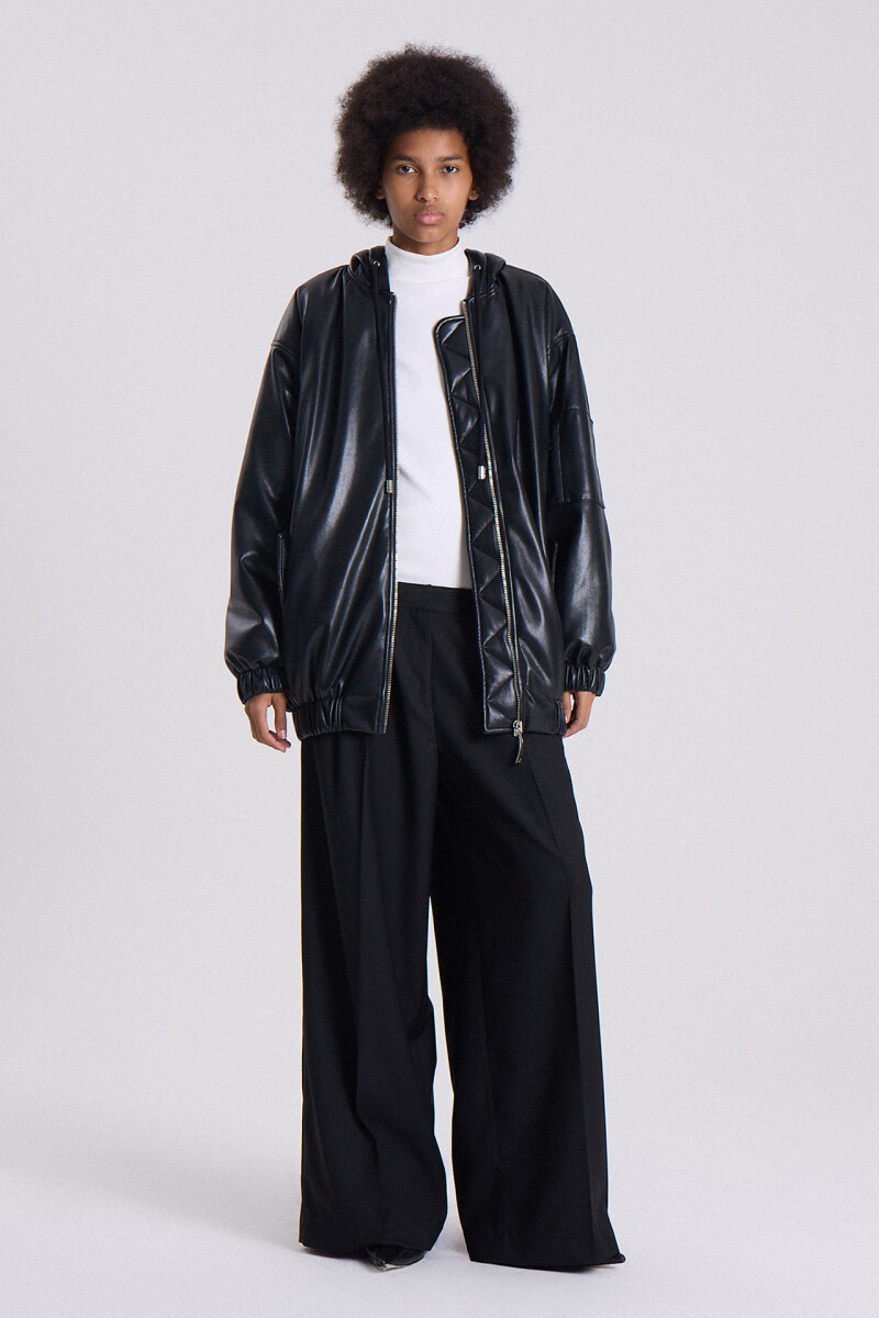 BOMBER COLOMERA Negro