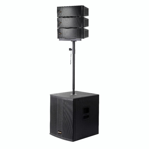Parlante Line Array Lexsen La1814 1500w Subwoofer PARLANTE ARRAY LEXSEN LA1814 1500W BT SF