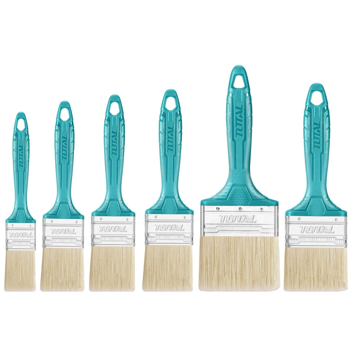 Set De 12 Pinceles - Mango de Madera 