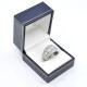 Anillo Platino Y Brillantes Redondos Y Baguette Anillo Platino Y Brillantes Redondos Y Baguette