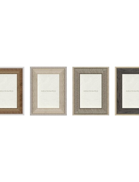 PORTARRETRATO MDF 15x20CM TONOS NATURAL PORTARRETRATO MDF 15x20CM TONOS NATURAL