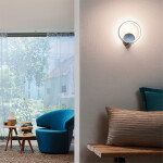 Aplique pared aro LED 5W, 510LM,3000K LASANA ILU01368