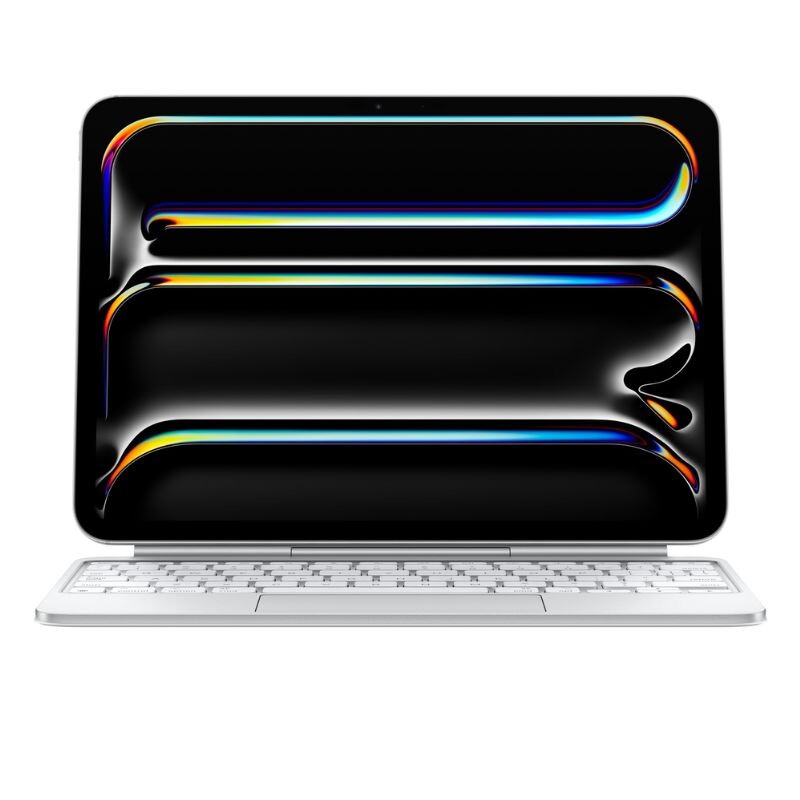 Magic Keyboard Mwr03ll/a iPad Pro 11 M4 White Magic Keyboard Mwr03ll/a iPad Pro 11 M4 White
