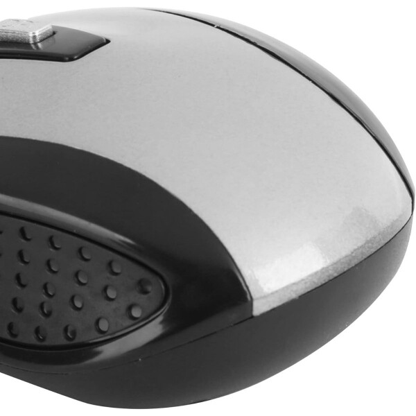 Mouse Inalambrico Goldtech Dpi Usb Ergonomico Portatil Atrix Variante Color Gris