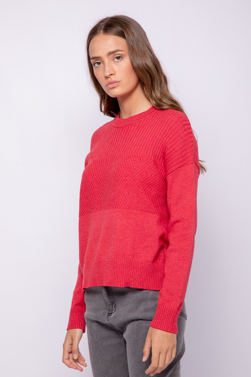 SWEATER APOLO Rojo Oscuro