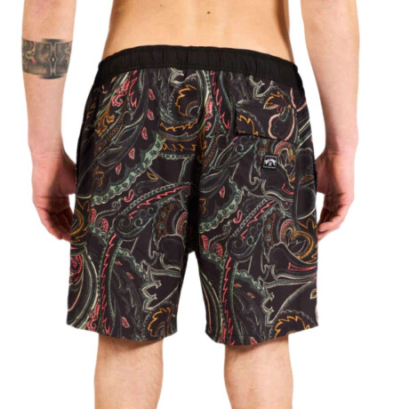 Voley Billabong Dark Paisley Negro