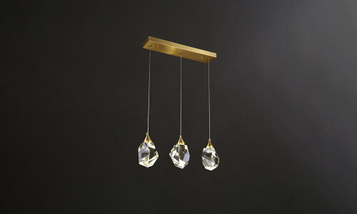 LUMINARIA LED ICE DE CRISTAL Luminaria Led Ice De Cristal