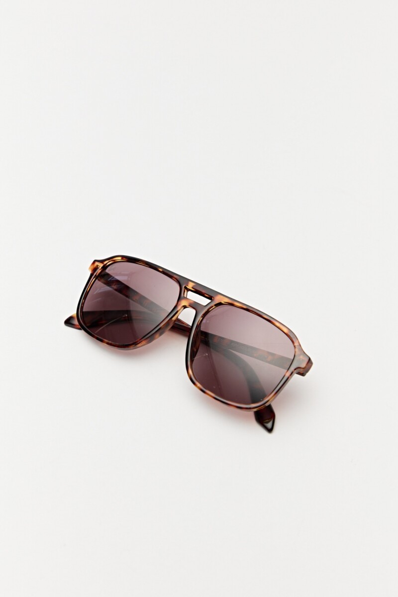 LENTES AVIATOR Marron