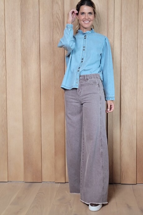 Jean Juana Denim Tostado