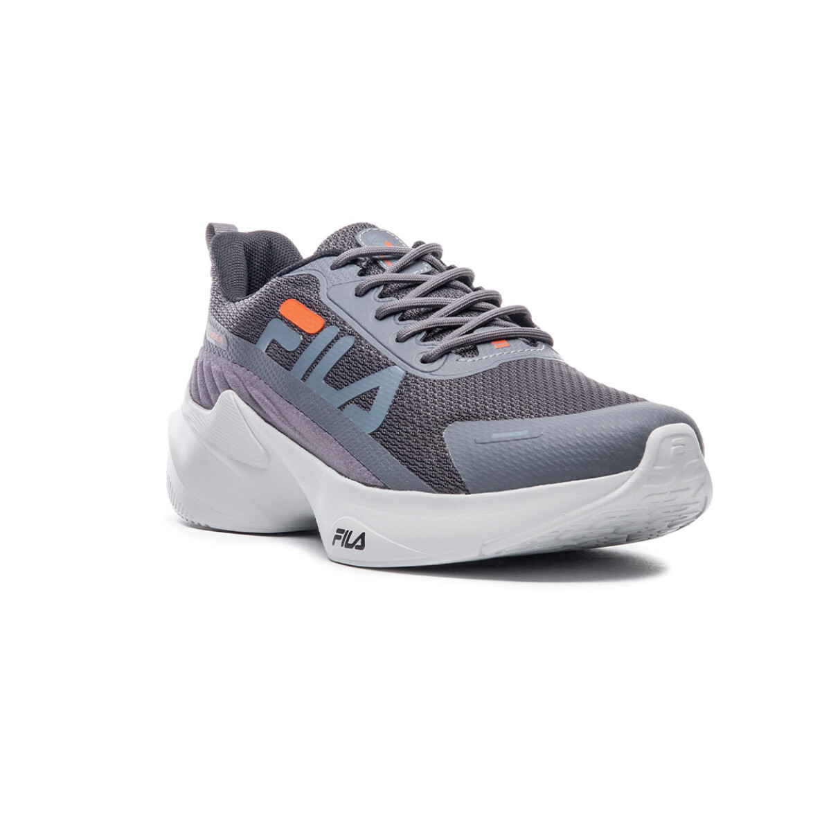 FILA Champion PROGRESS LITE para Hombre - Grafito/Naranja - Grafito-Naranja 