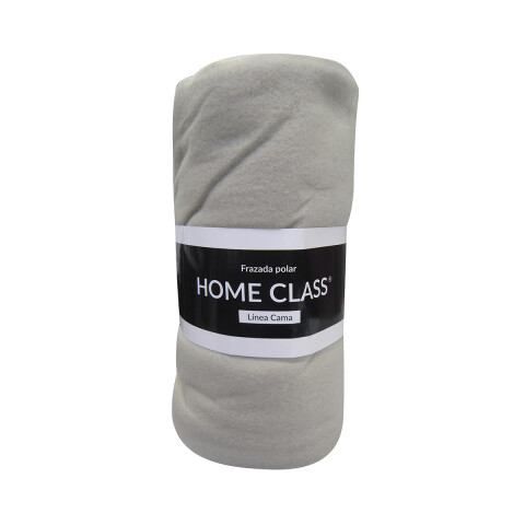 Frazada Polar 1 Plaza Liso Home Class 150 x 220 cm BEIGE