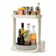 Estante rack organizador giratorio de cocina Sin Color