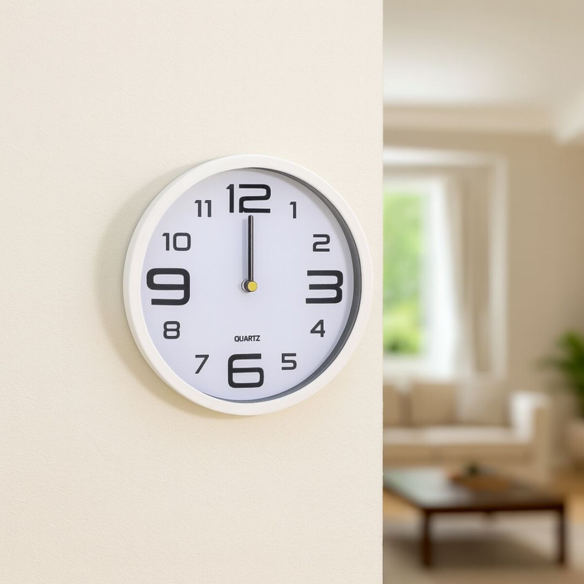 RELOJ DE PARED BLANCO - Blanco 