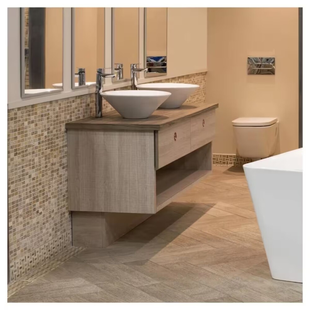 Bacha de apoyo redonda 42cm Blanca Brillo Dmc Bacha De Apoyo Redonda 42cm Blanca Brillo Dmc