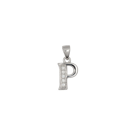 Dije Letters "P" - Plata 925 Dije Letters "P" - Plata 925