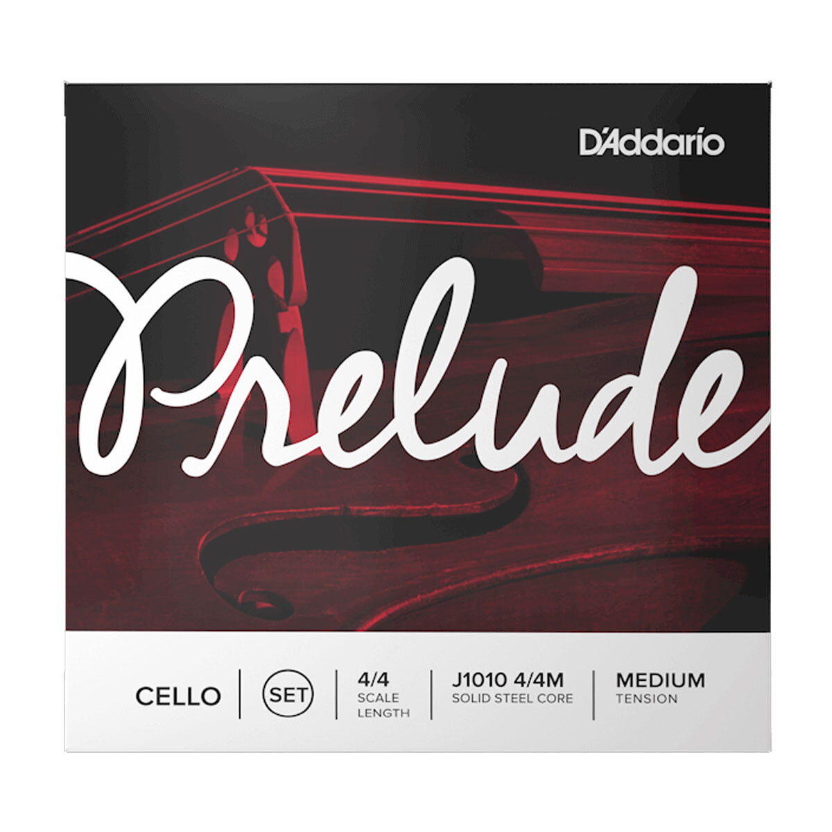 Encordado Cello Daddario J1010 PRELUDE 4/4 MEDIUM 