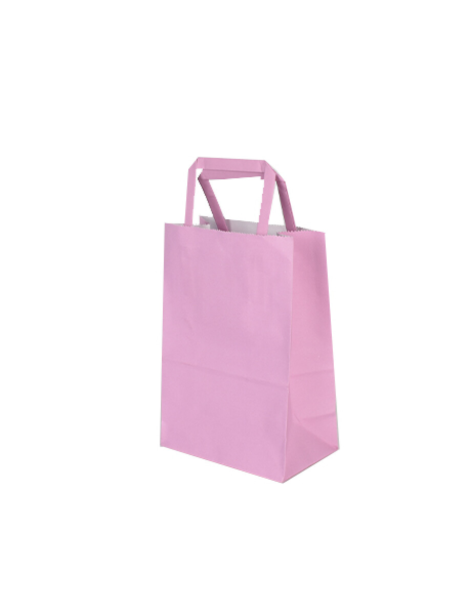 PACK X 50 - BOLSA LISA ACU 14X08X20 - PASTEL PINK 