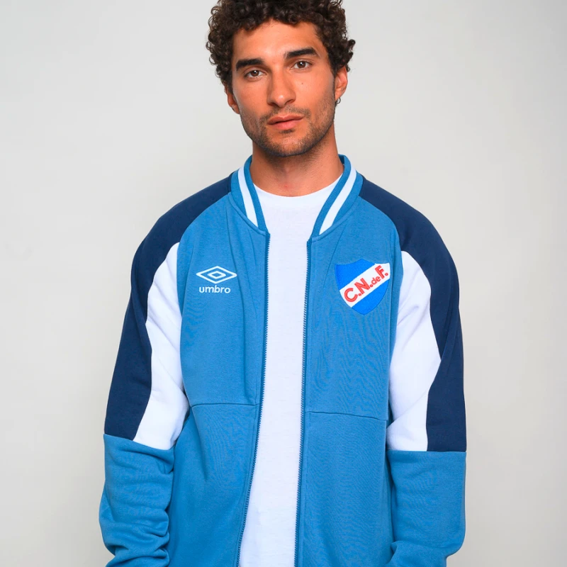 Abrigo Bomber Limit de Hombre Azul