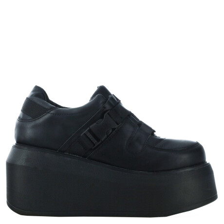 Zapato ARETHA con plataforma y broches Black