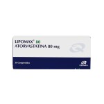 LIPOMAX 80 MG. CJ X 30 COMPRIMIDOS única