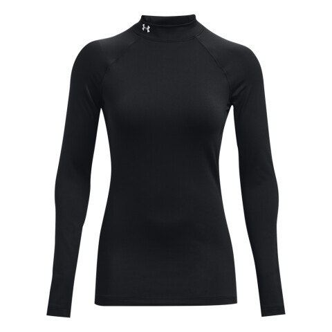 UA CG Authentics Mockneck-BLK BLK-001