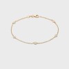 Pulsera de cadena de oro Pulsera de cadena de oro