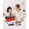 Caja de herramientas de juguete Top Bright con accesorios Caja de herramientas de juguete Top Bright con accesorios