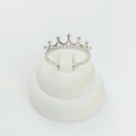 Anillo de plata 925 con circonias. Modelo, Crown. Anillo de plata 925 con circonias. Modelo, Crown.
