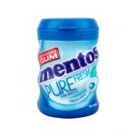 MENTOS GOMA MASCAR ZERO PURE FRESH 56 GR única