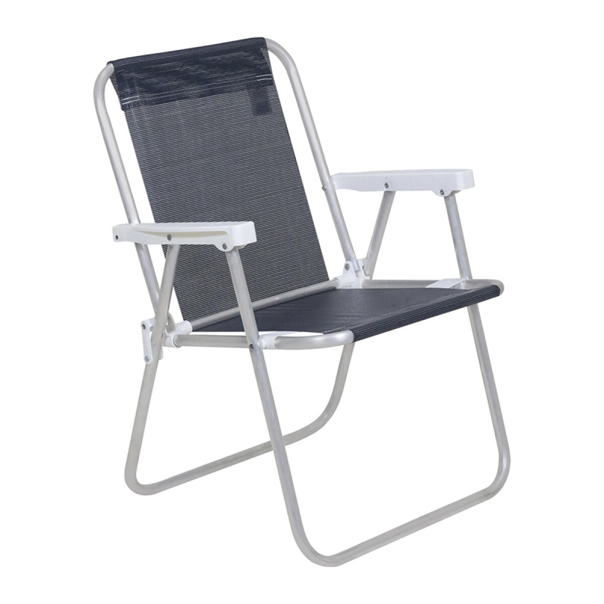 Silla Plegable de Aluminio 1 Posición - AZUL 