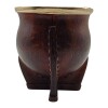 Mate Camionero con apliques en bronce - ALPACA - 05 marrónuniforme